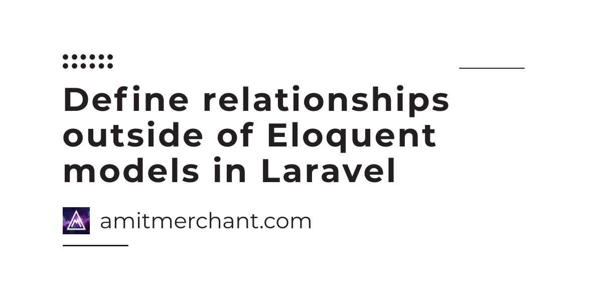 eloquent laravel alias use model